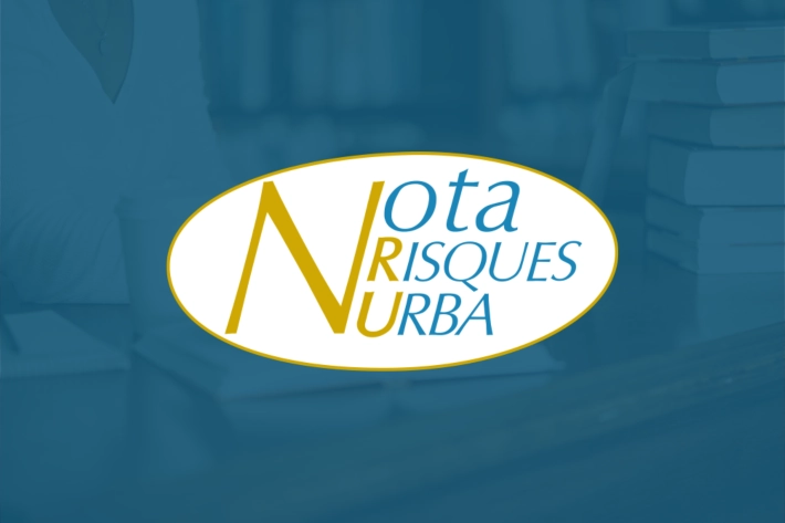 Capture d’écran du projet Nota Risques Urba